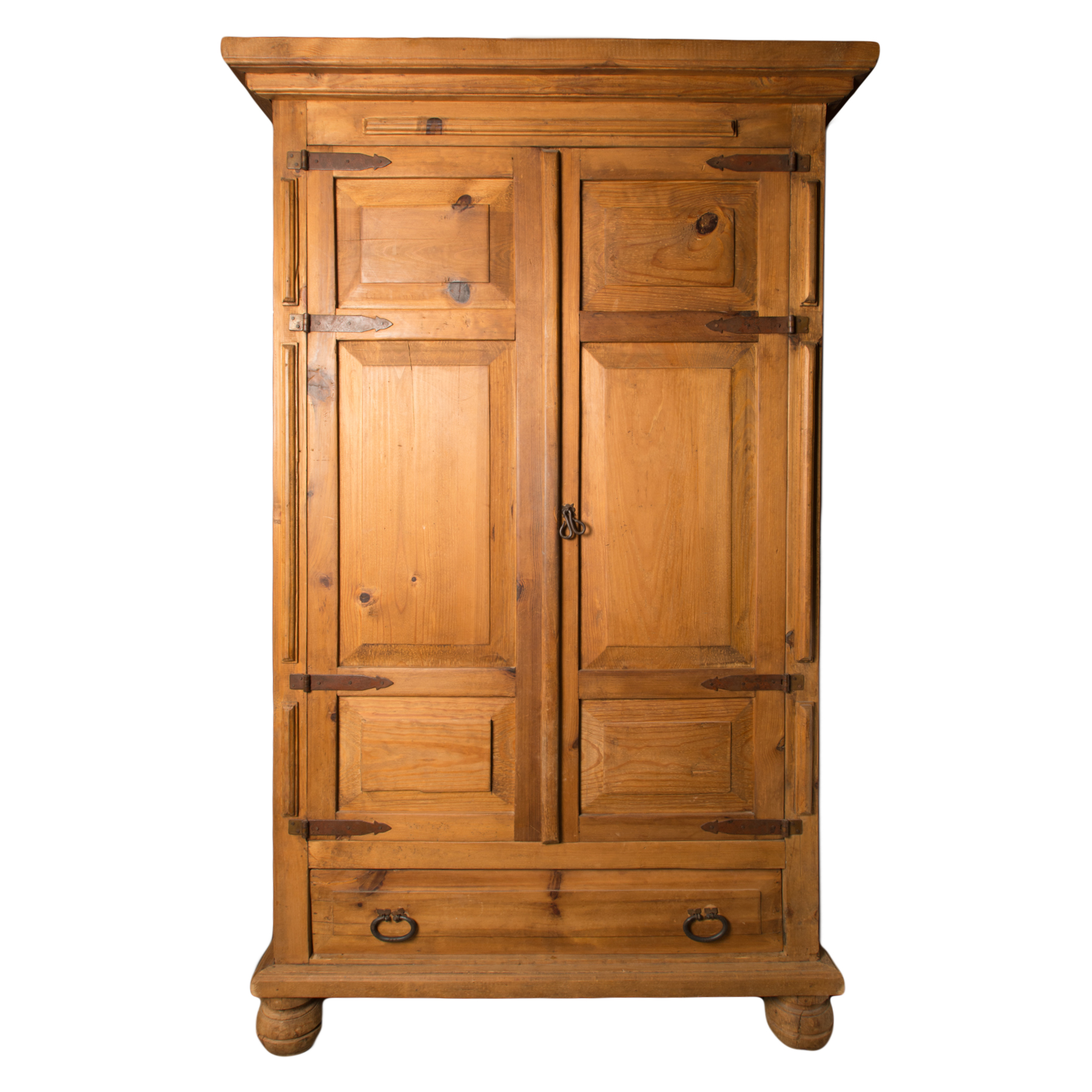 Provincial Style Pine Entertainment Armoire