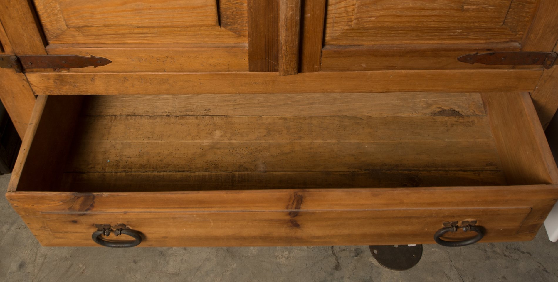 Provincial Style Pine Entertainment Armoire