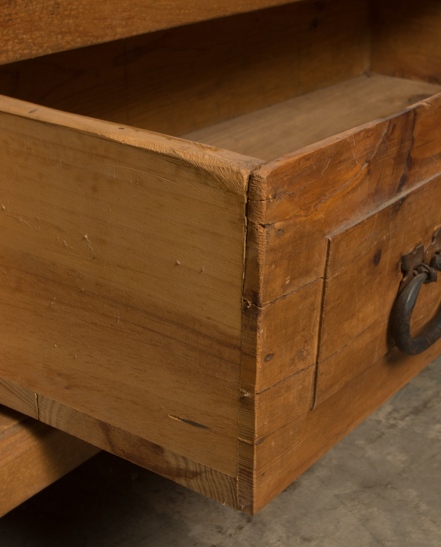 Provincial Style Pine Entertainment Armoire