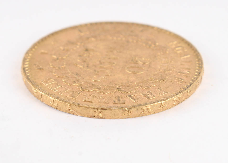 1897 France 20 Francs Gold Coin