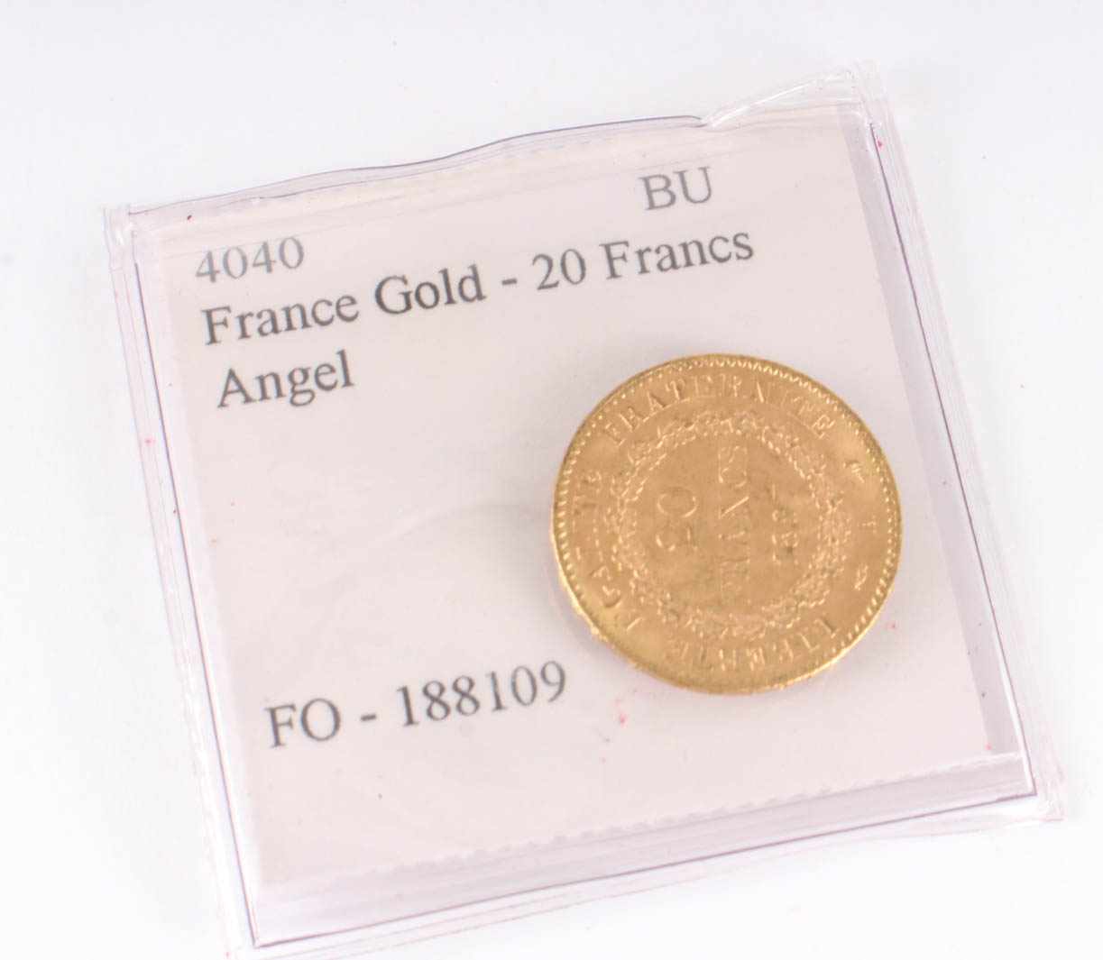 1897 France 20 Francs Gold Coin