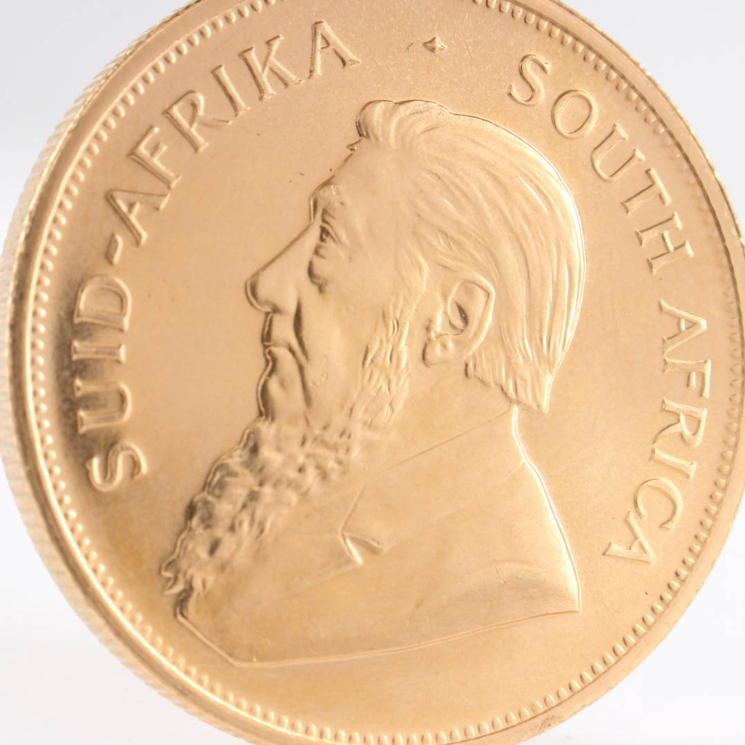 1984 South African 1 Ounce Fine Gold Krugerrand Coin