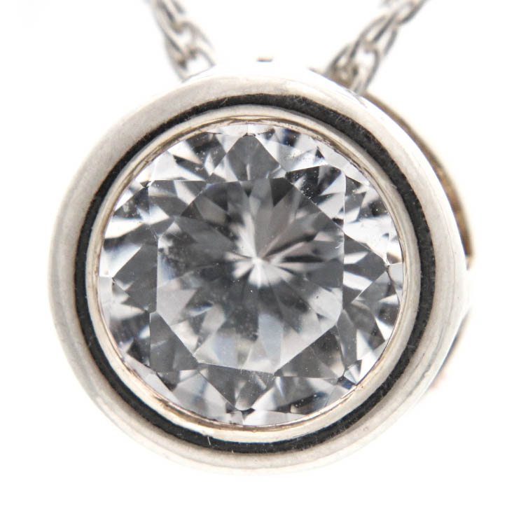 Sterling Silver Cubic Zirconia Pendant Necklace