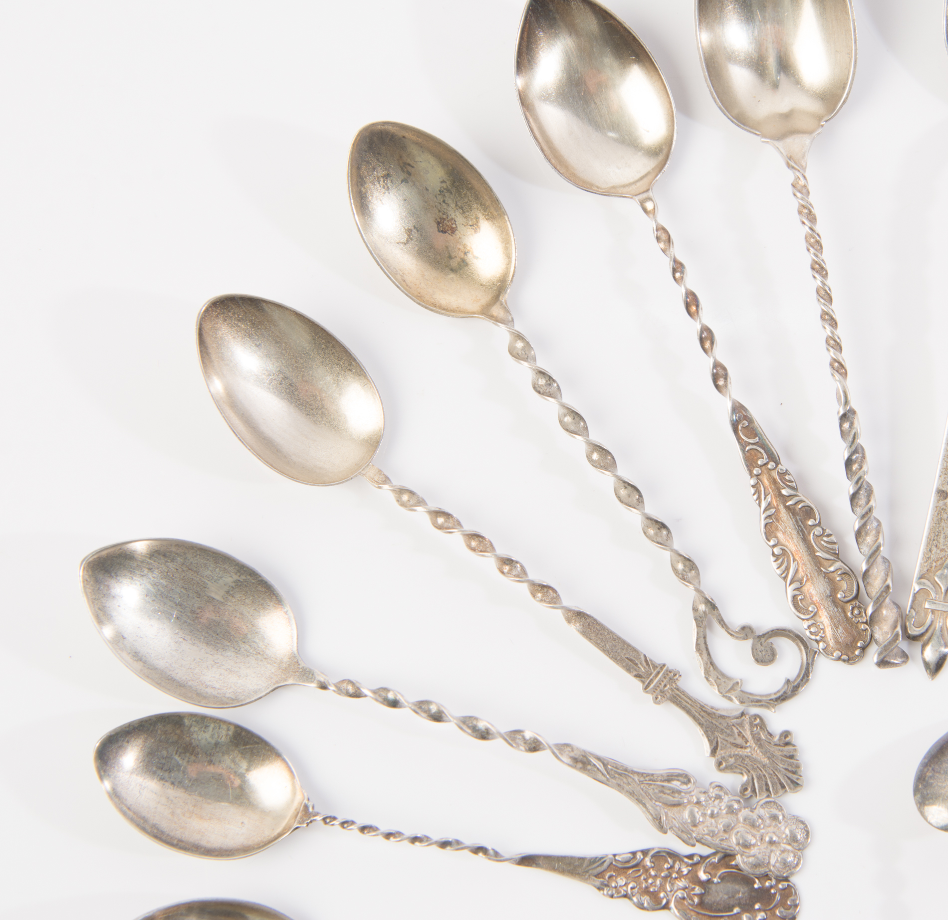 Vintage Sterling Demitasse and Salt Spoons