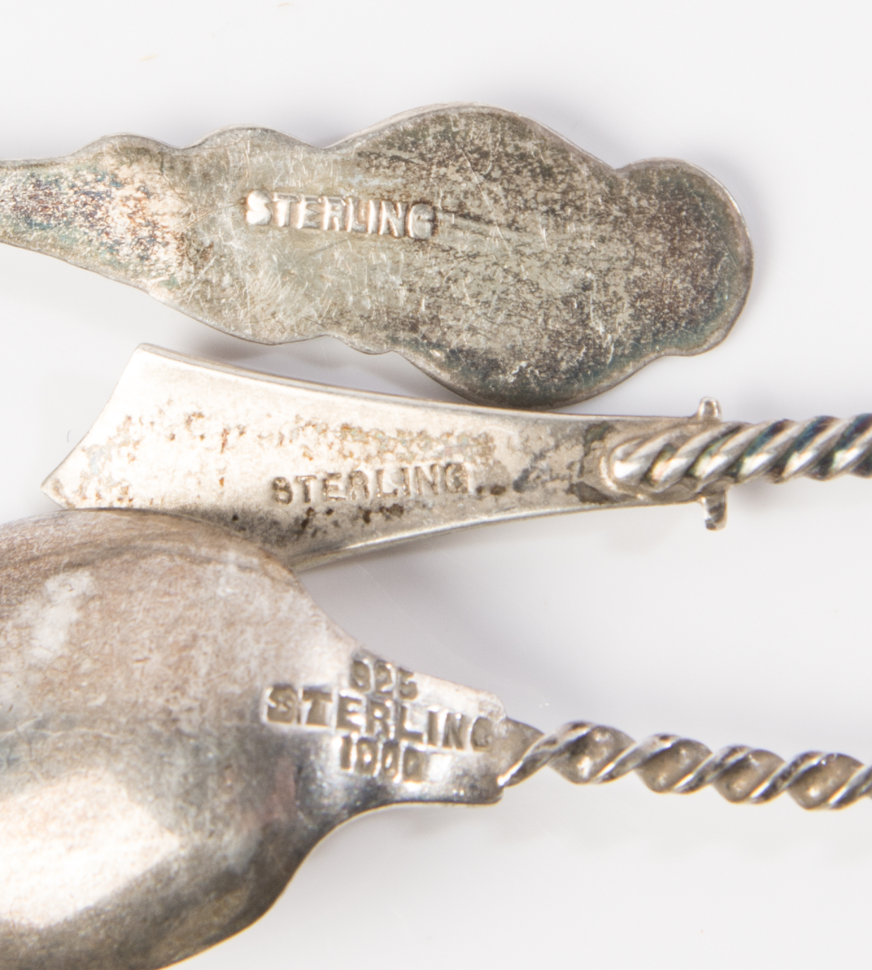 Vintage Sterling Demitasse and Salt Spoons
