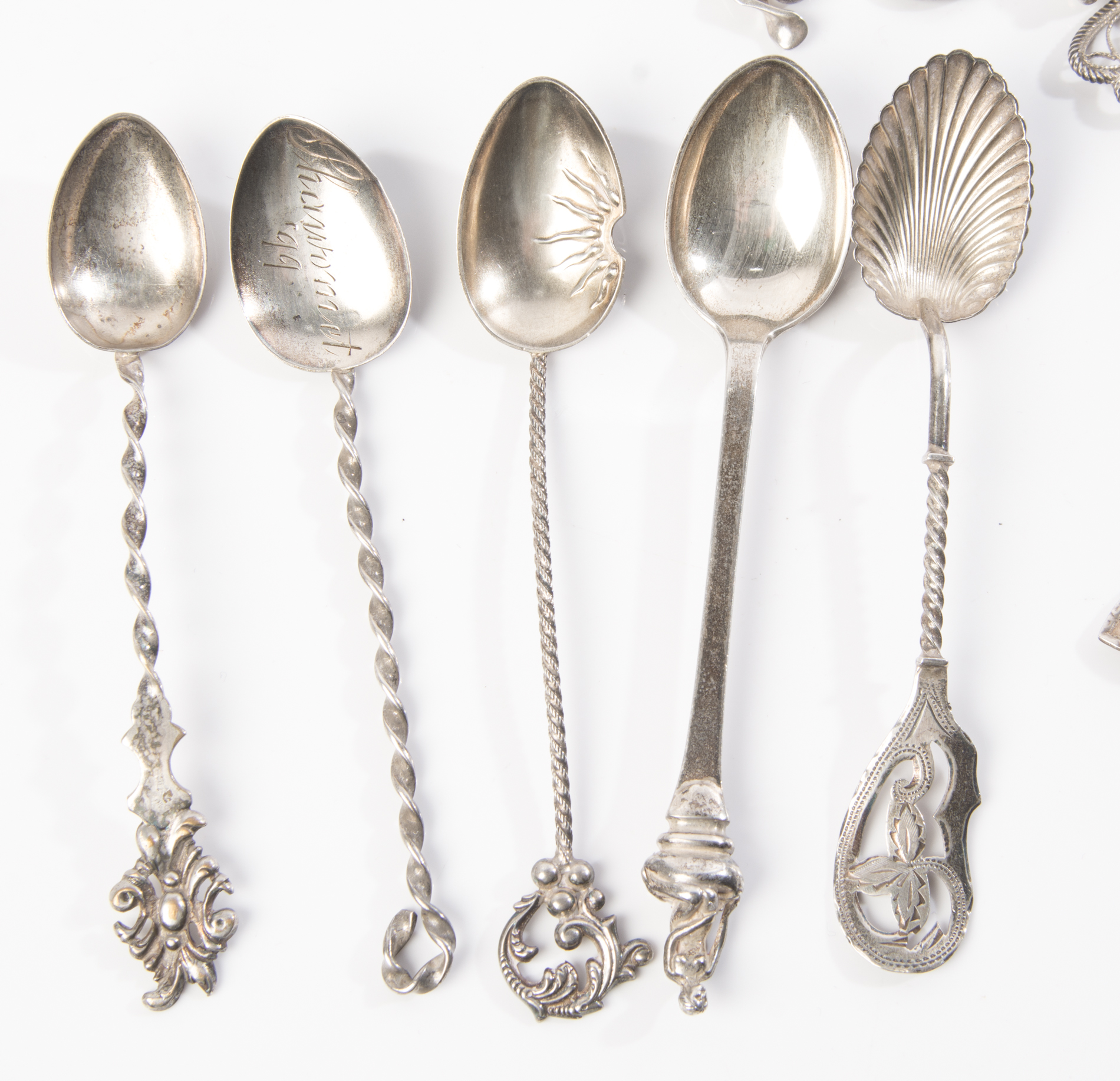 Vintage Sterling Silver Demitasse Spoons and More