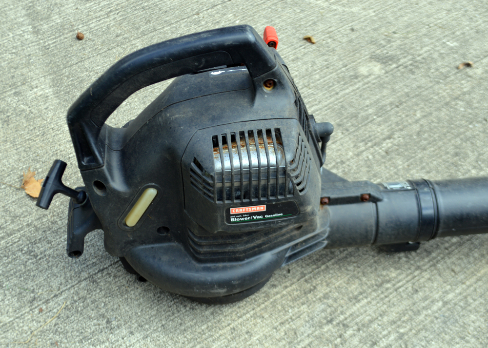 Husqvarna 125BT Backpack Blower and Craftsman Gas Blower/Vac