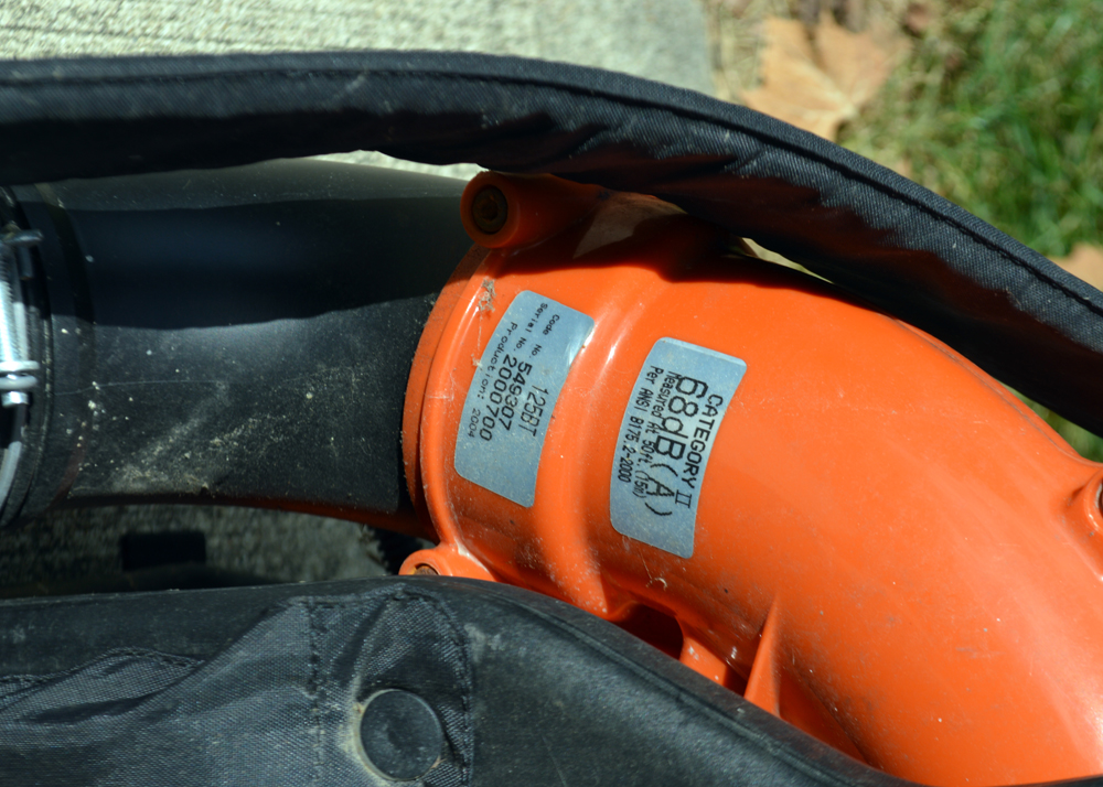 Husqvarna 125BT Backpack Blower and Craftsman Gas Blower/Vac