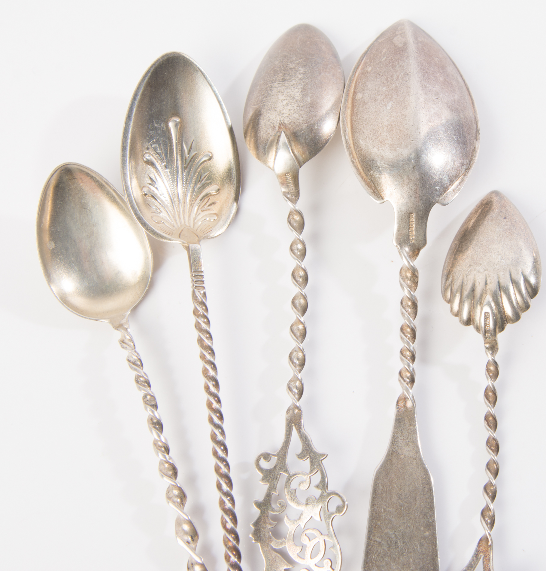 Vintage Sterling Silver Demitasse Spoons and More