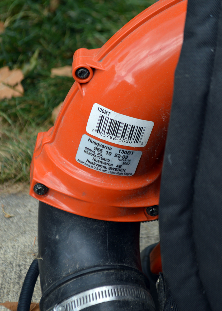 Husqvarna 130BT Backpack Blower