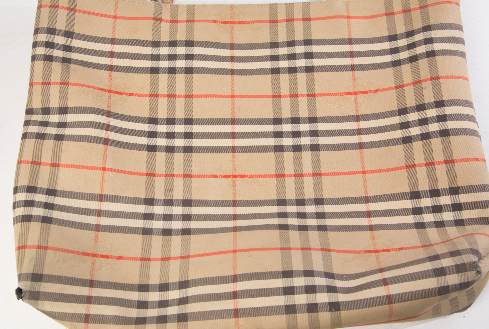 Burberry Haymarket Check Canvas Tote