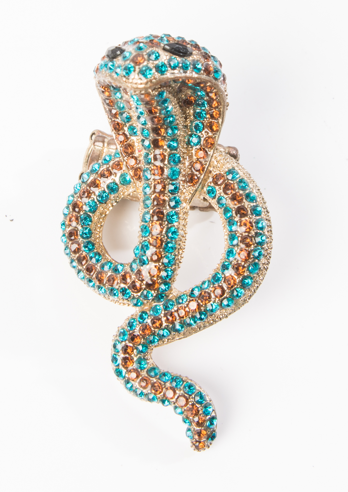 Rhinestone Costume Statement Rings