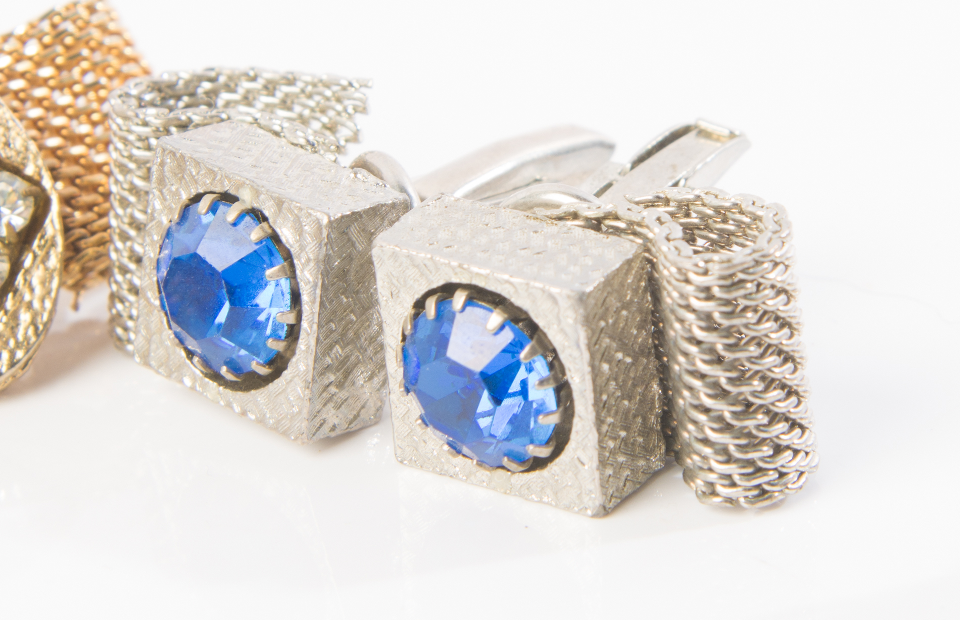 Men's Vintage Costume Cuff Links