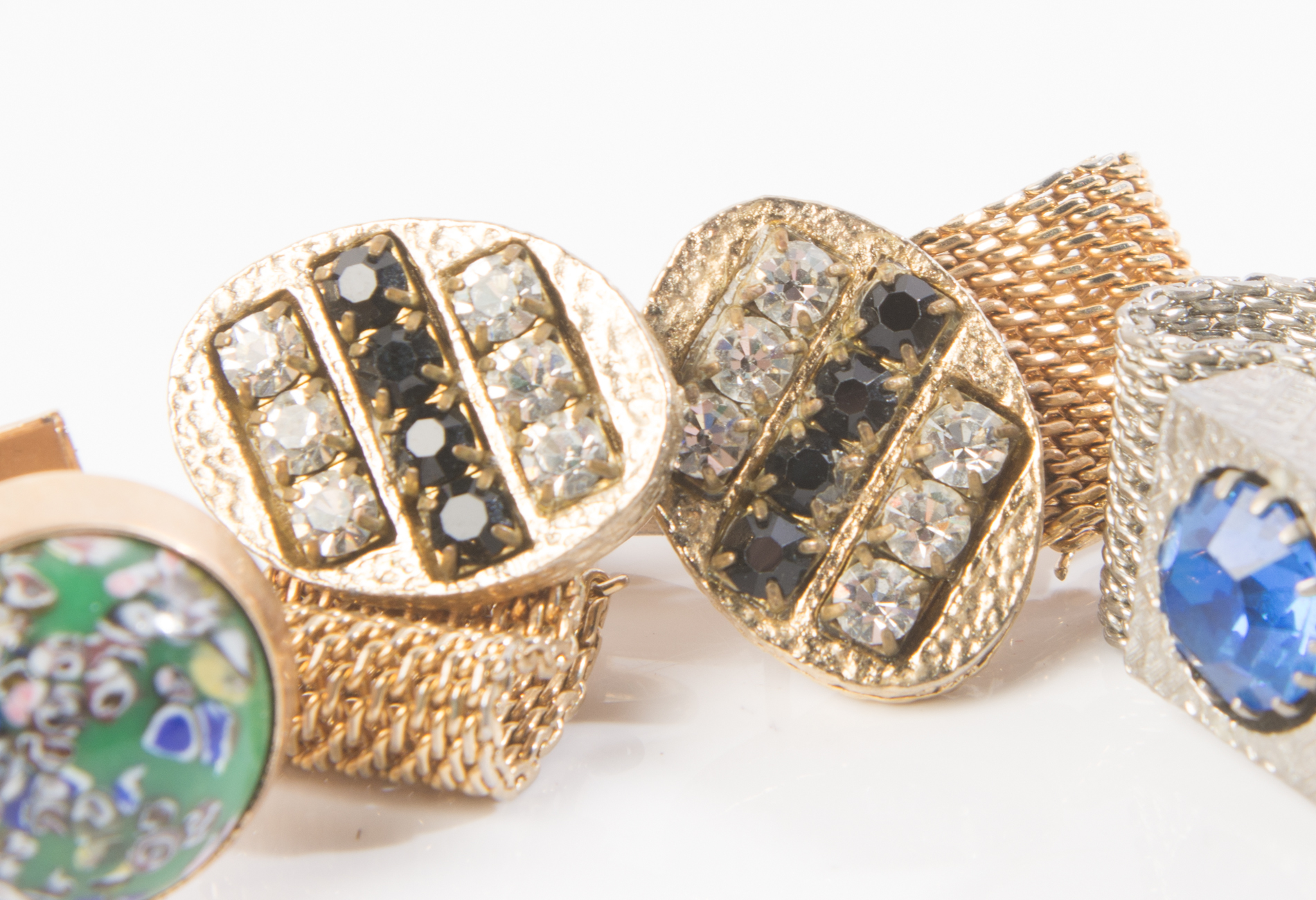 Men's Vintage Costume Cuff Links