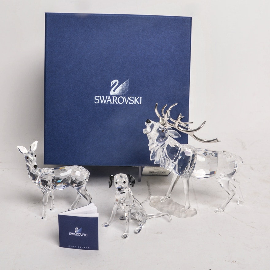 Collection of Swarovski Crystal Animals