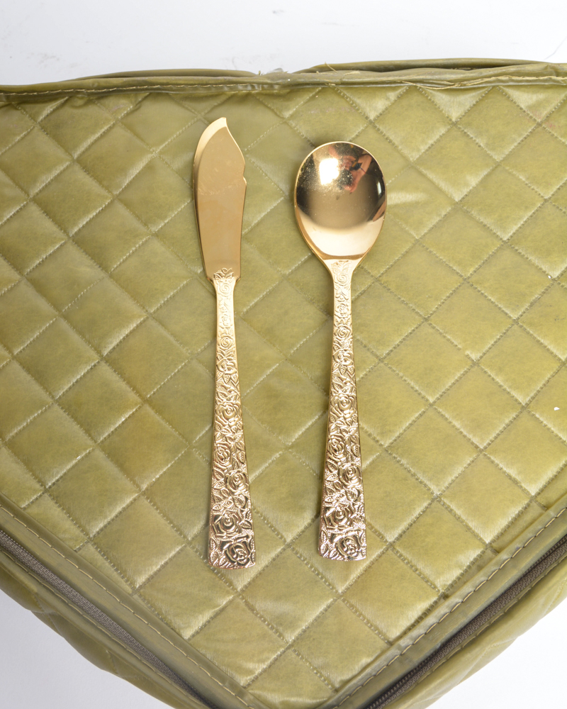 Cellini Romanesque Golden Japan Flatware