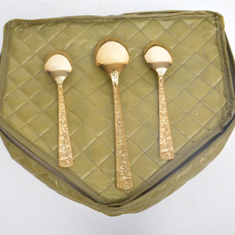 Cellini Romanesque Golden Japan Flatware