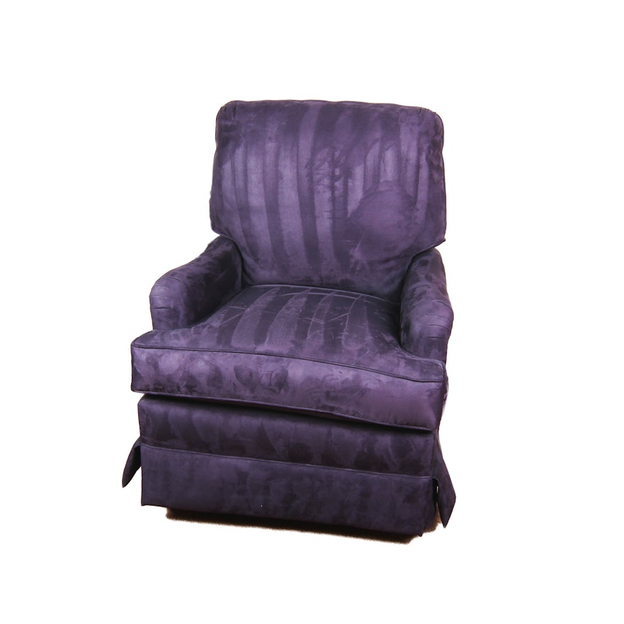Upholstered Rocking Armchair