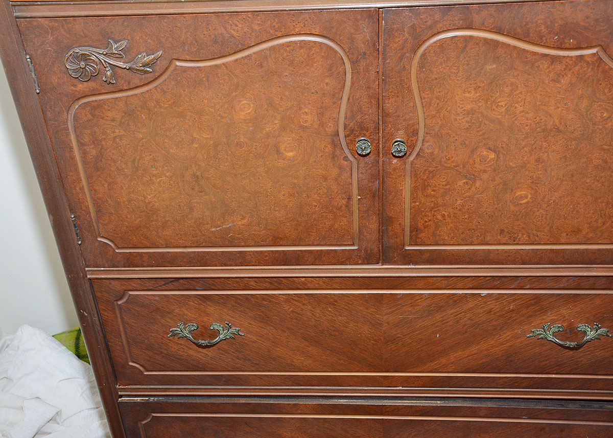 Vintage Louis XV Style Chest of Drawers by Landstrom Furniture