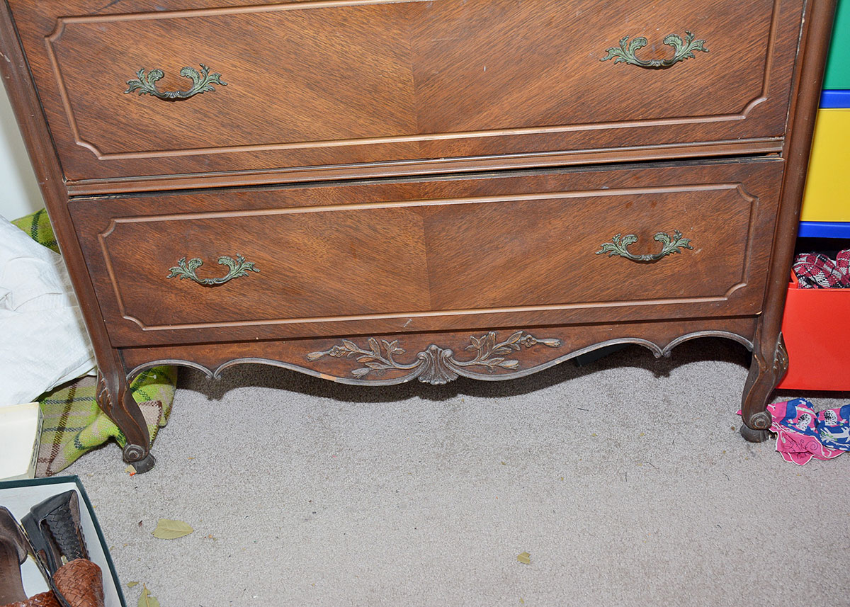 Vintage Louis XV Style Chest of Drawers by Landstrom Furniture