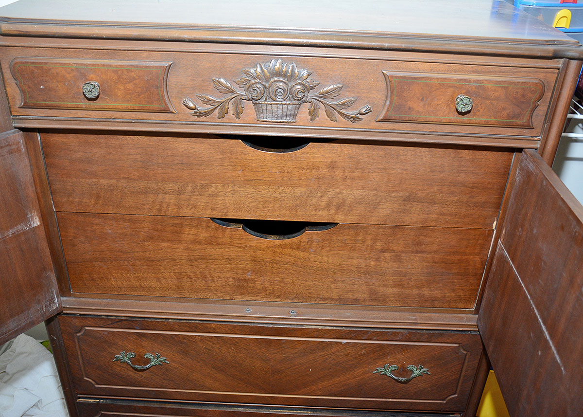 Vintage Louis XV Style Chest of Drawers by Landstrom Furniture