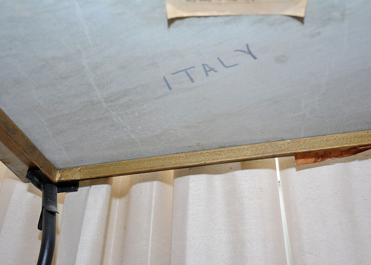 Martelli Emilio Italian Scagliola Accent Table