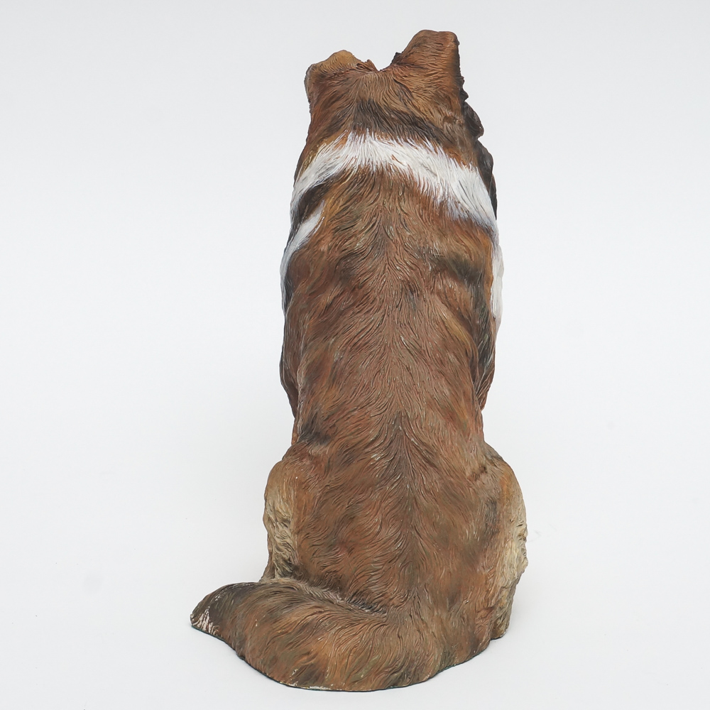 The Danbury Mint "Sheltie" Dog Statue