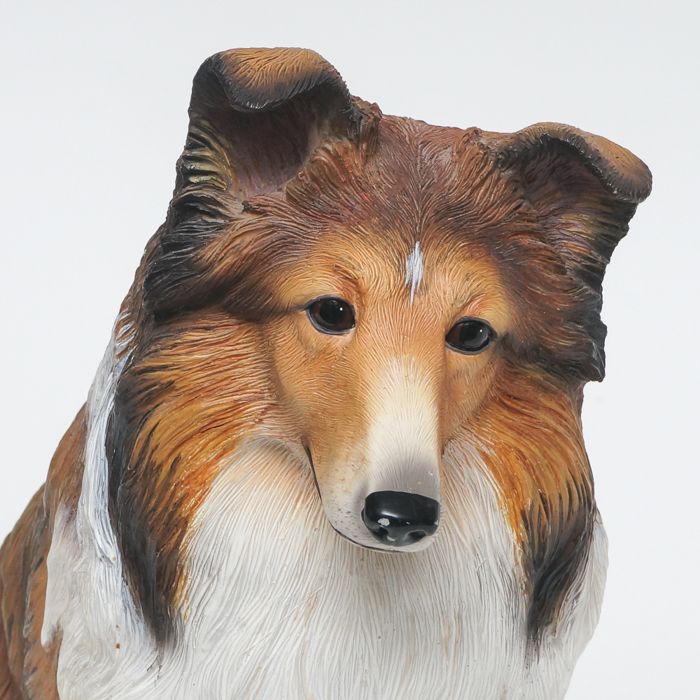 The Danbury Mint "Sheltie" Dog Statue