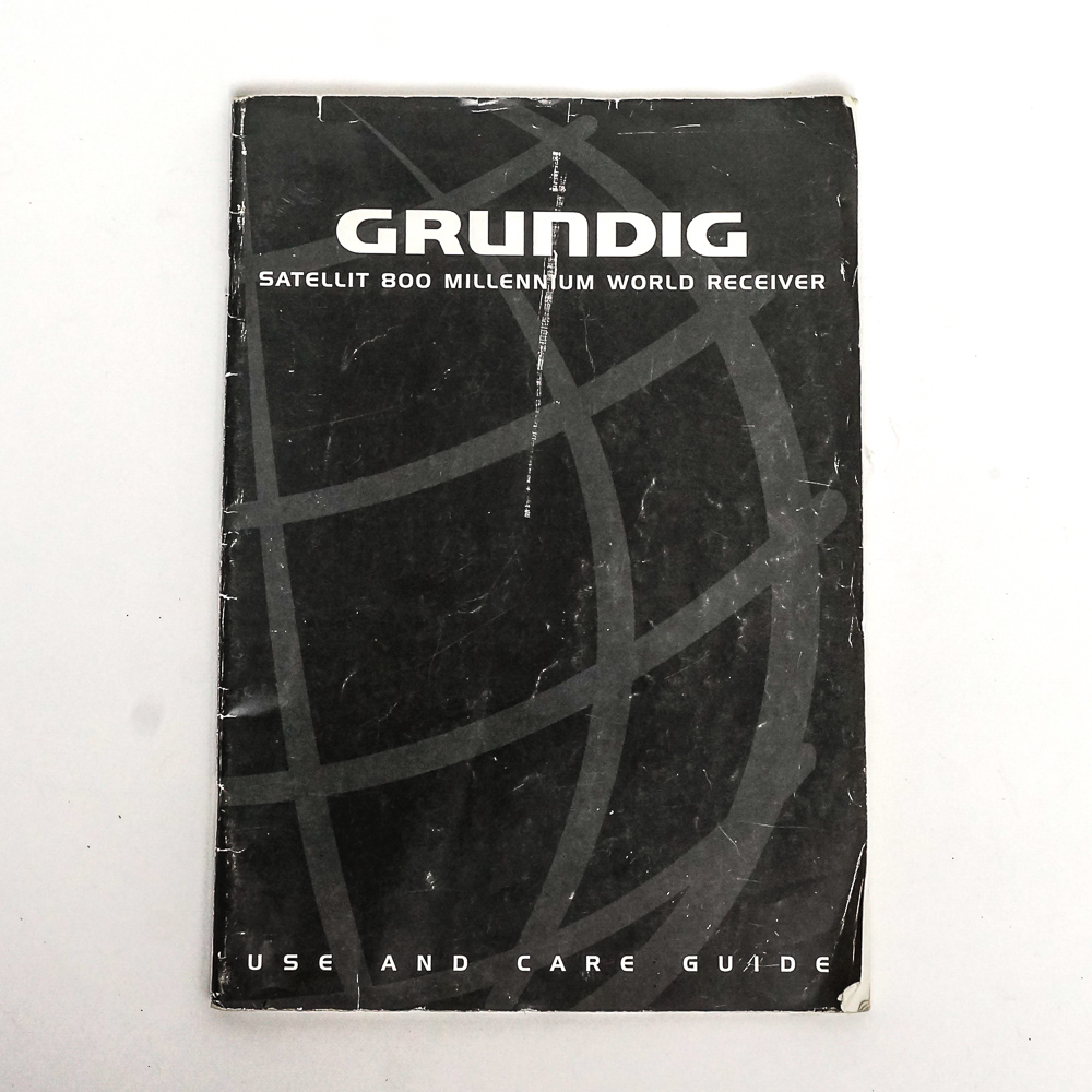 Grundig Satellit 800 Millenium Radio