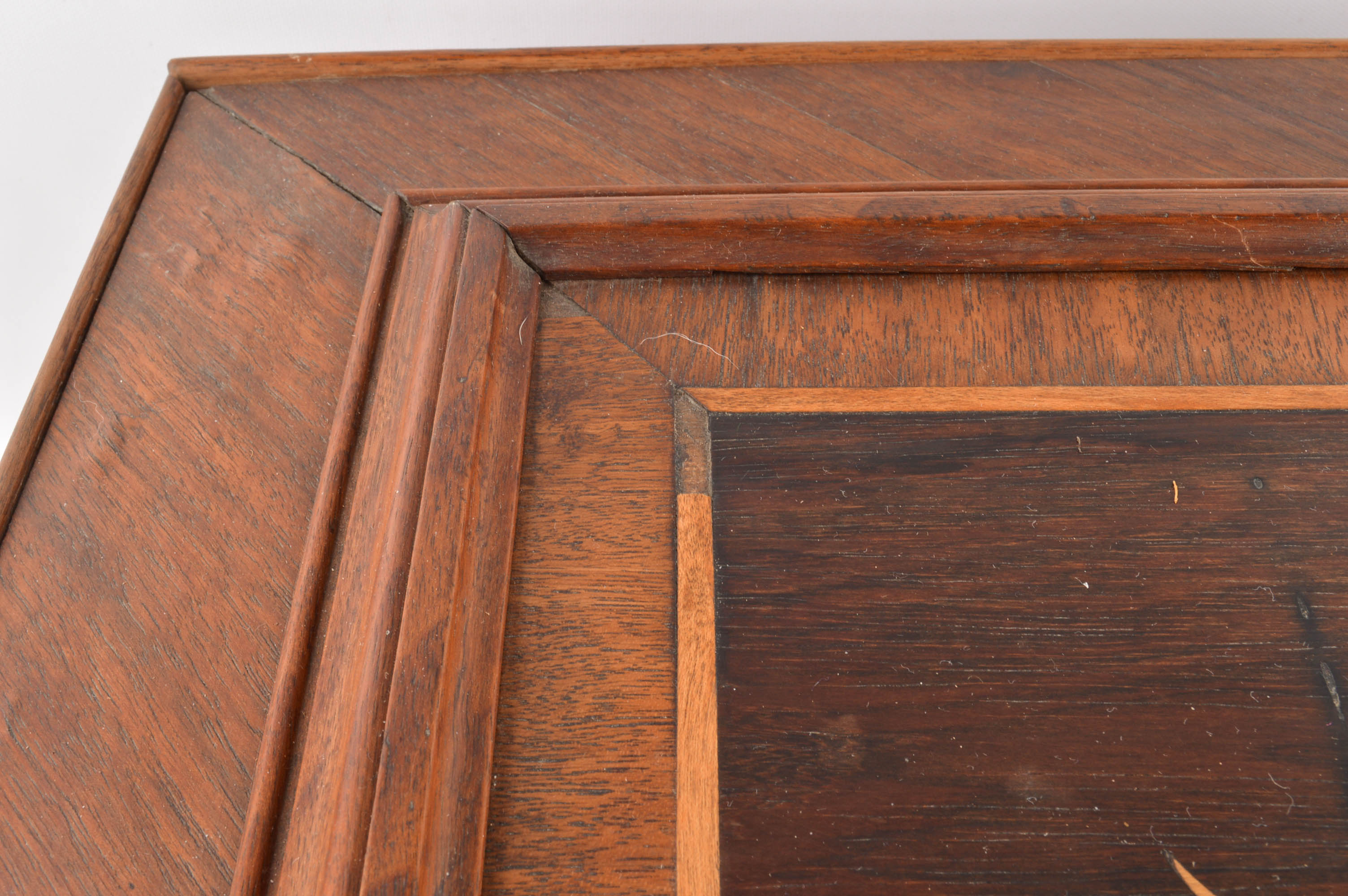 Inlaid Marquetry Box For Polyphon Music Box