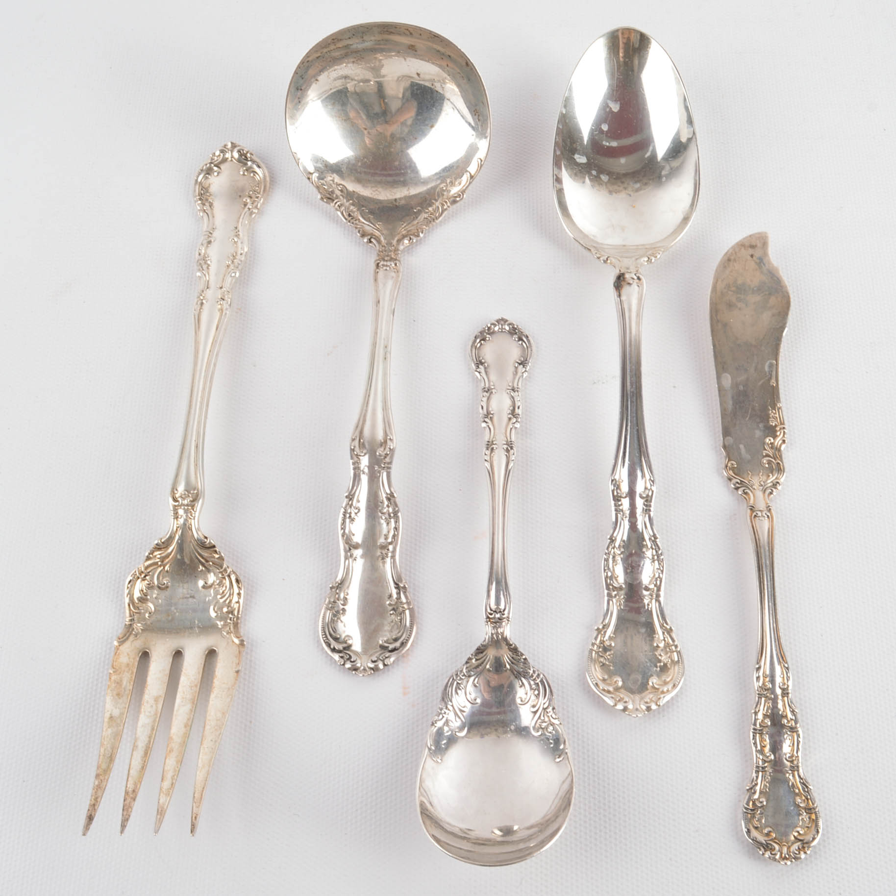 Wallace "Old Atlanta" Sterling Silver Flatware Set