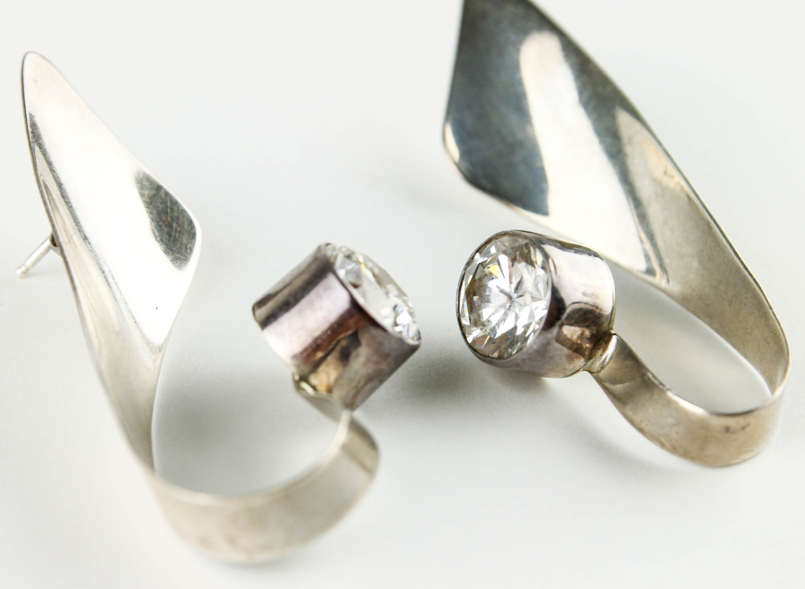 Contemporary Navajo and Artisan Sterling Silver Jewelry with Stones