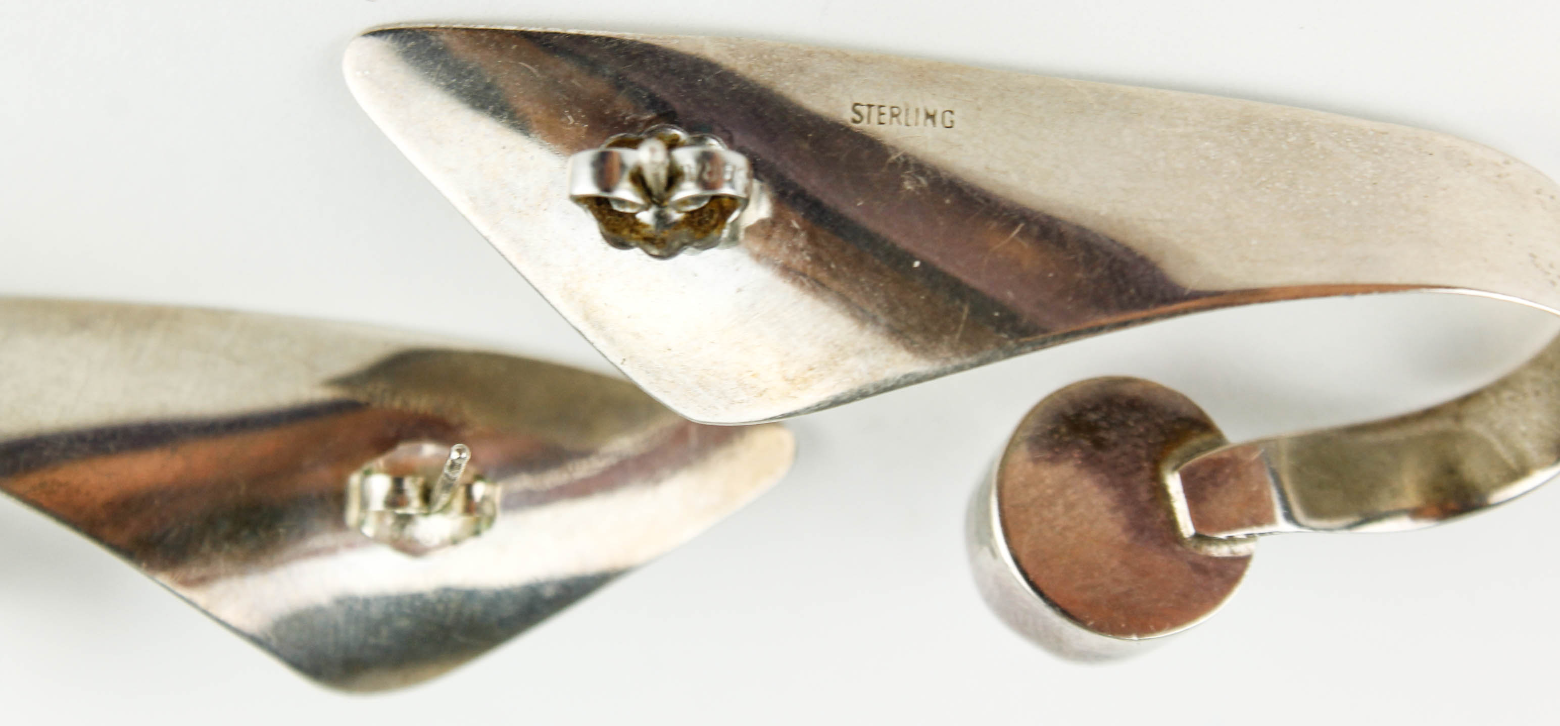 Contemporary Navajo and Artisan Sterling Silver Jewelry with Stones