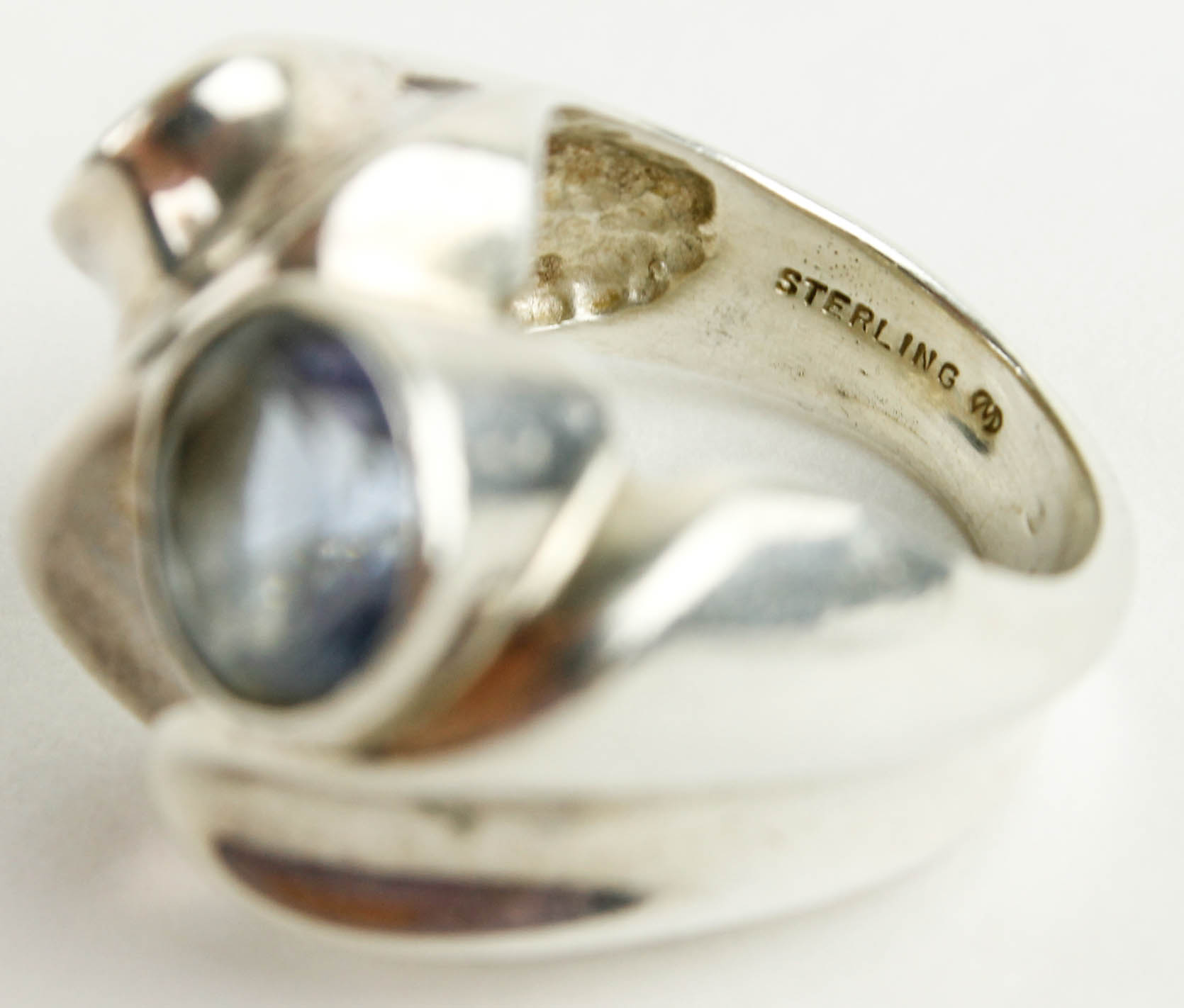 Sterling Silver Earrings and Rings with Stones