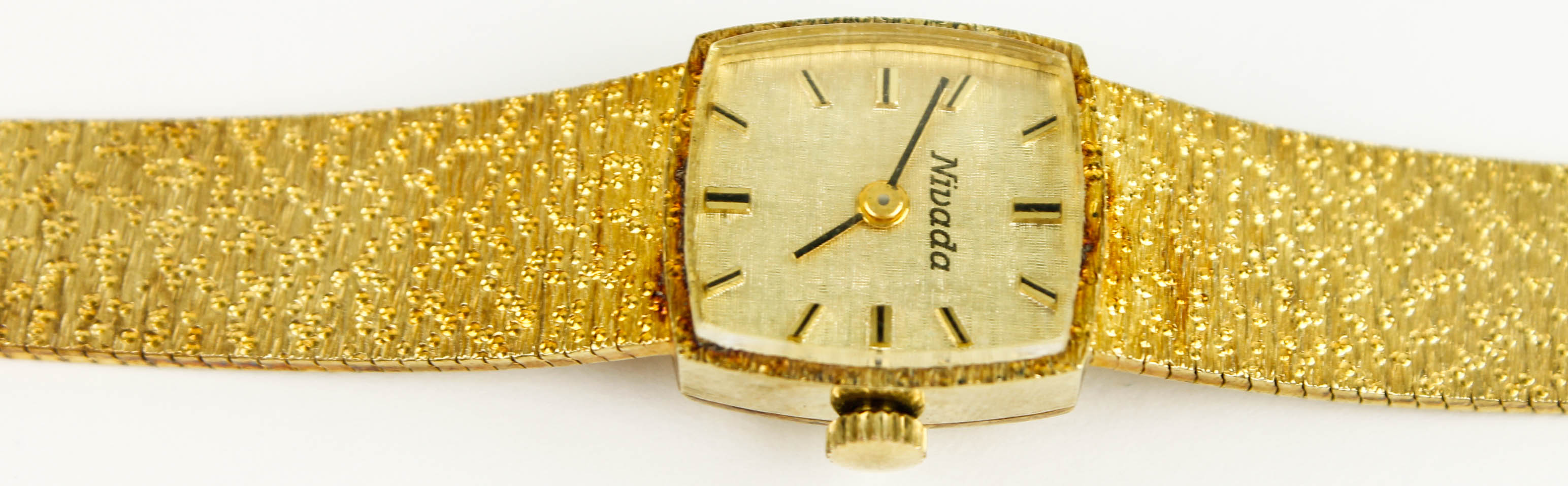 Nivada 14K Yellow Gold Watch