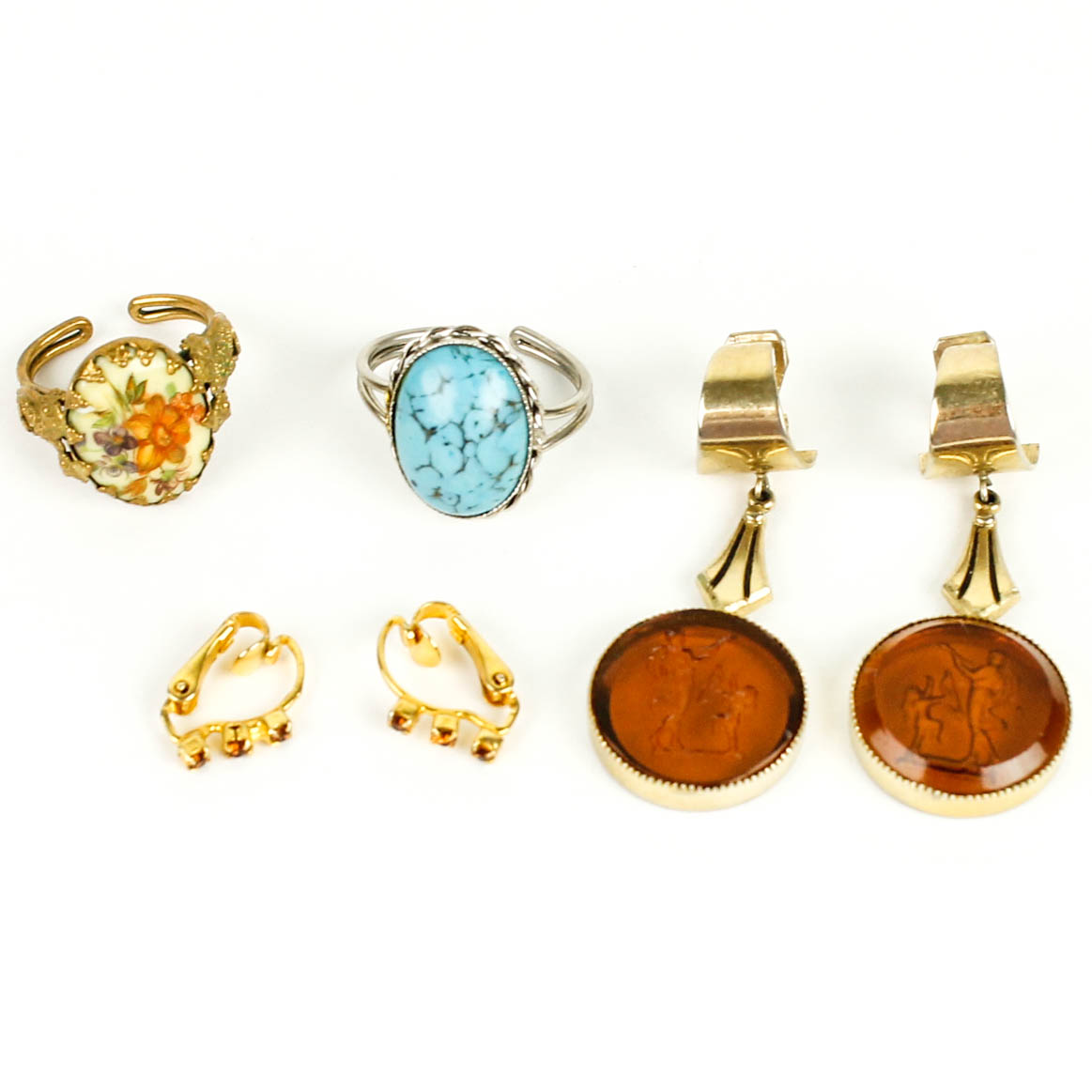 Variety of German and Austrian Costume Jewelry