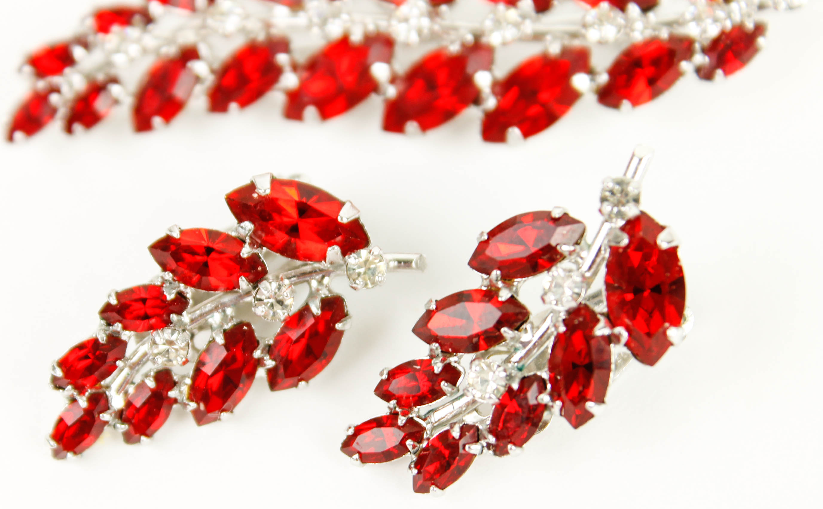 Vintage Designer Rhinestone Costume Jewelry