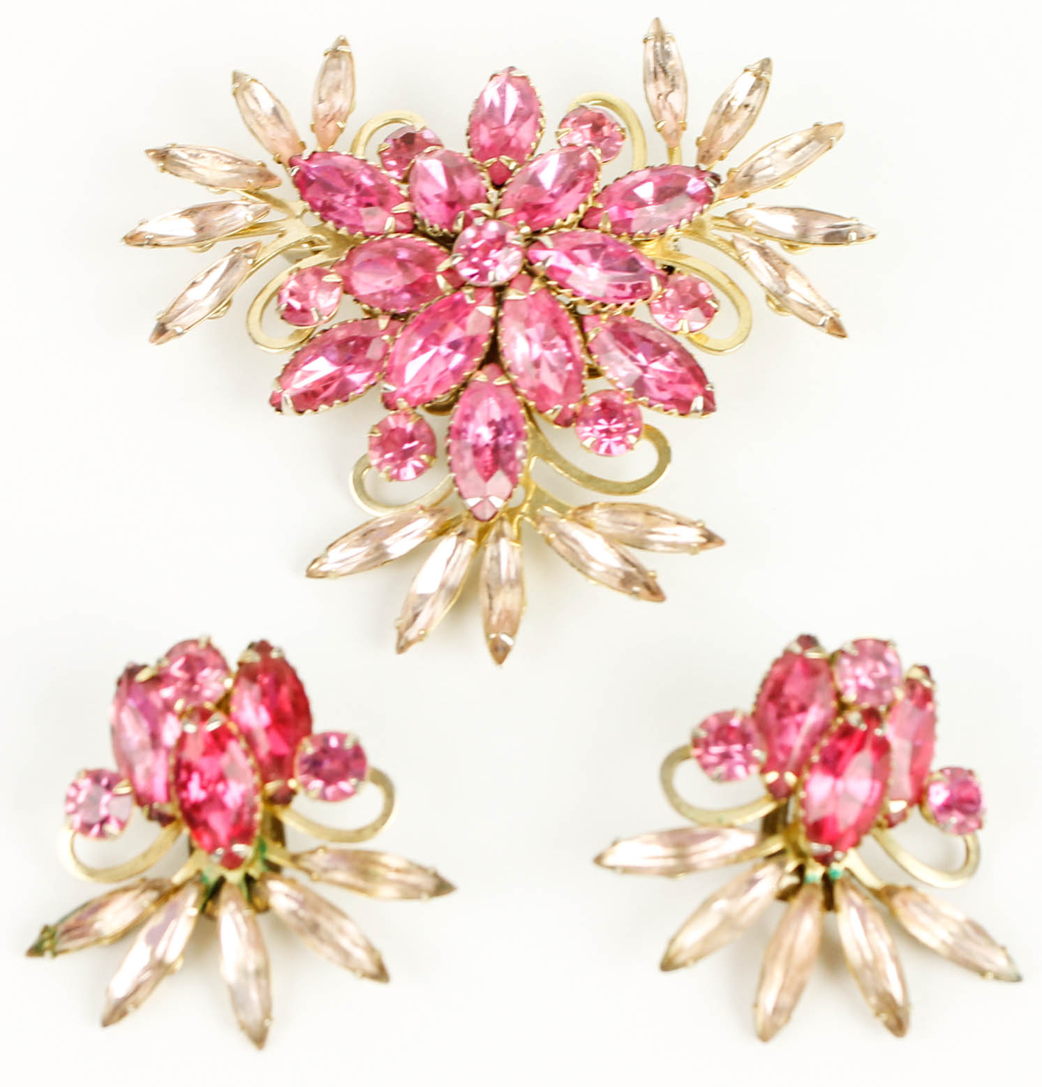 Vintage Designer Rhinestone Costume Jewelry