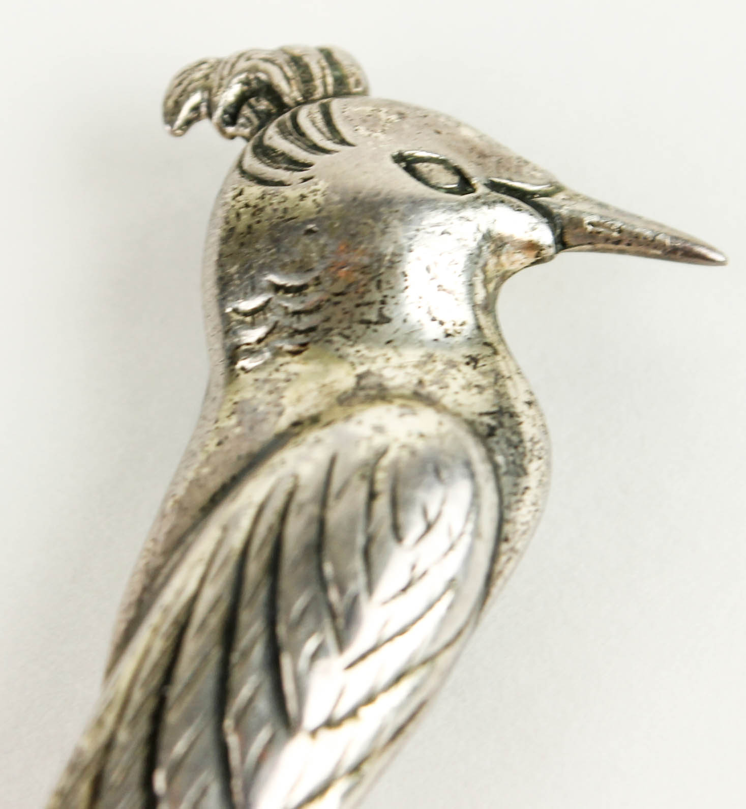 Danecraft Sterling Silver Peacock Pin