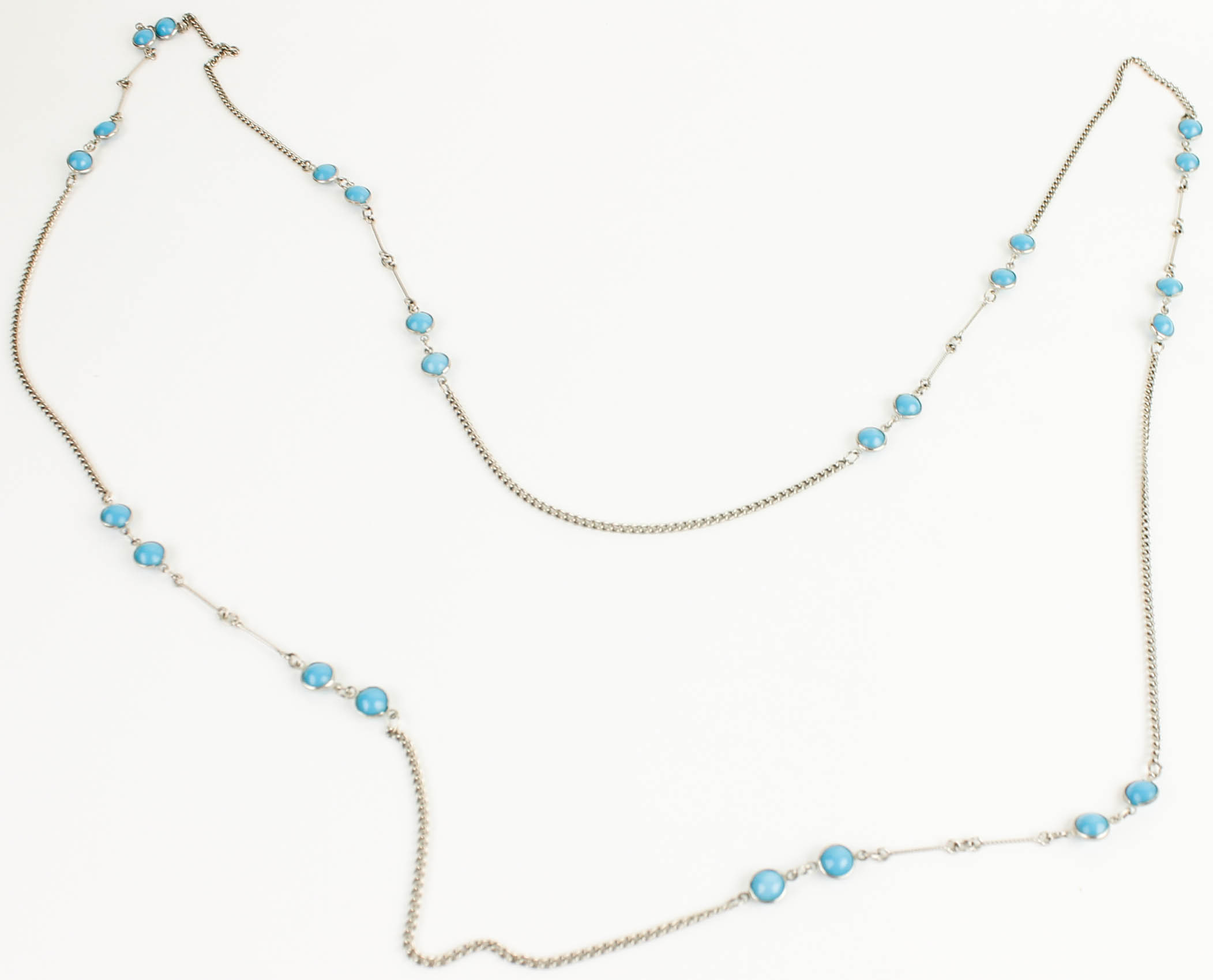 Southwest-Style Necklaces with Turquoise Stones