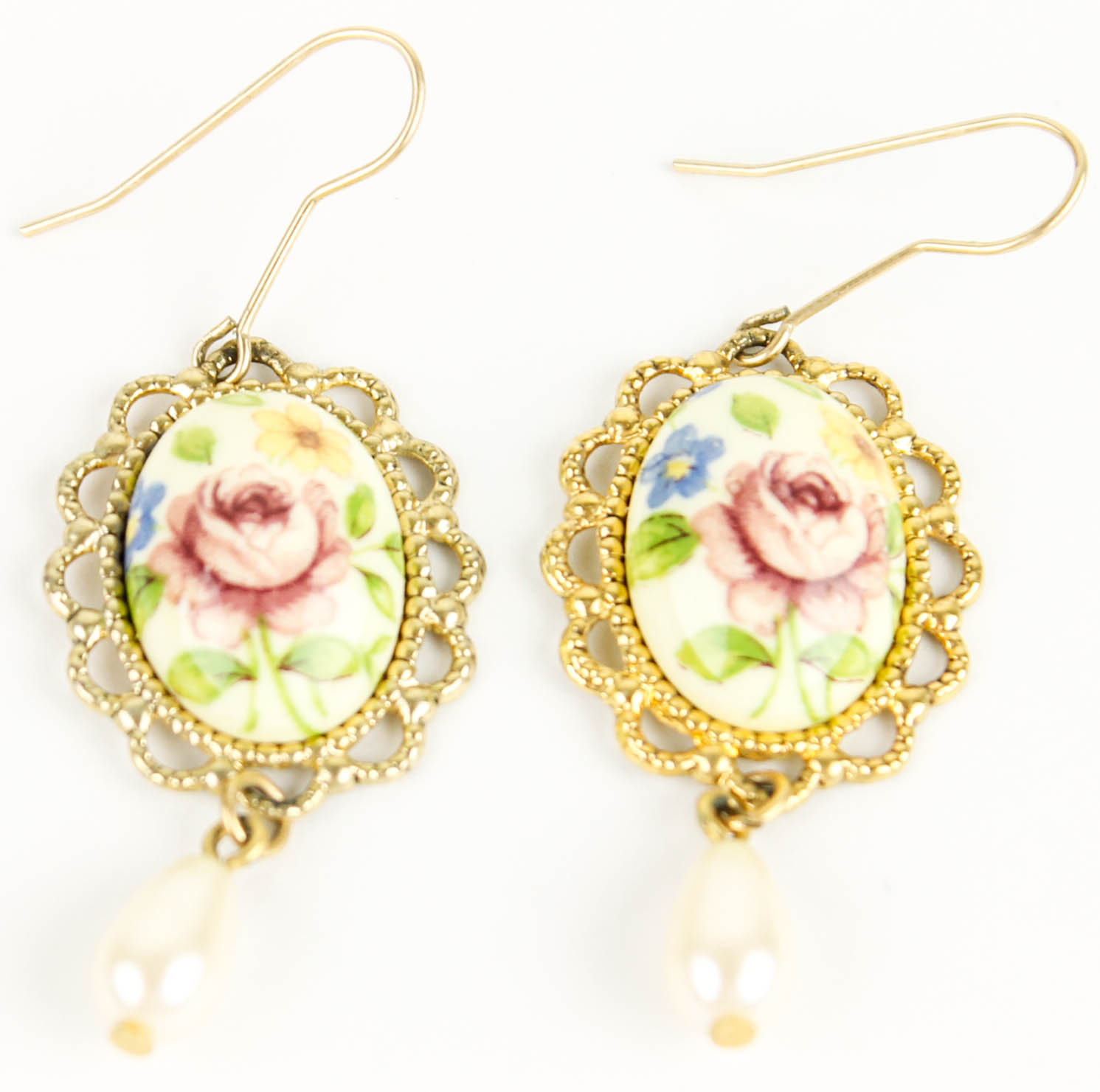 Collection of Costume Pins and Earrings