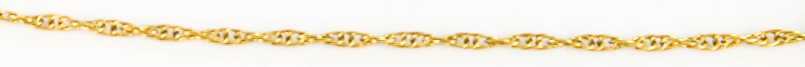 10K Black Hills Gold Leaf Pendant with a Gold Filled Chain