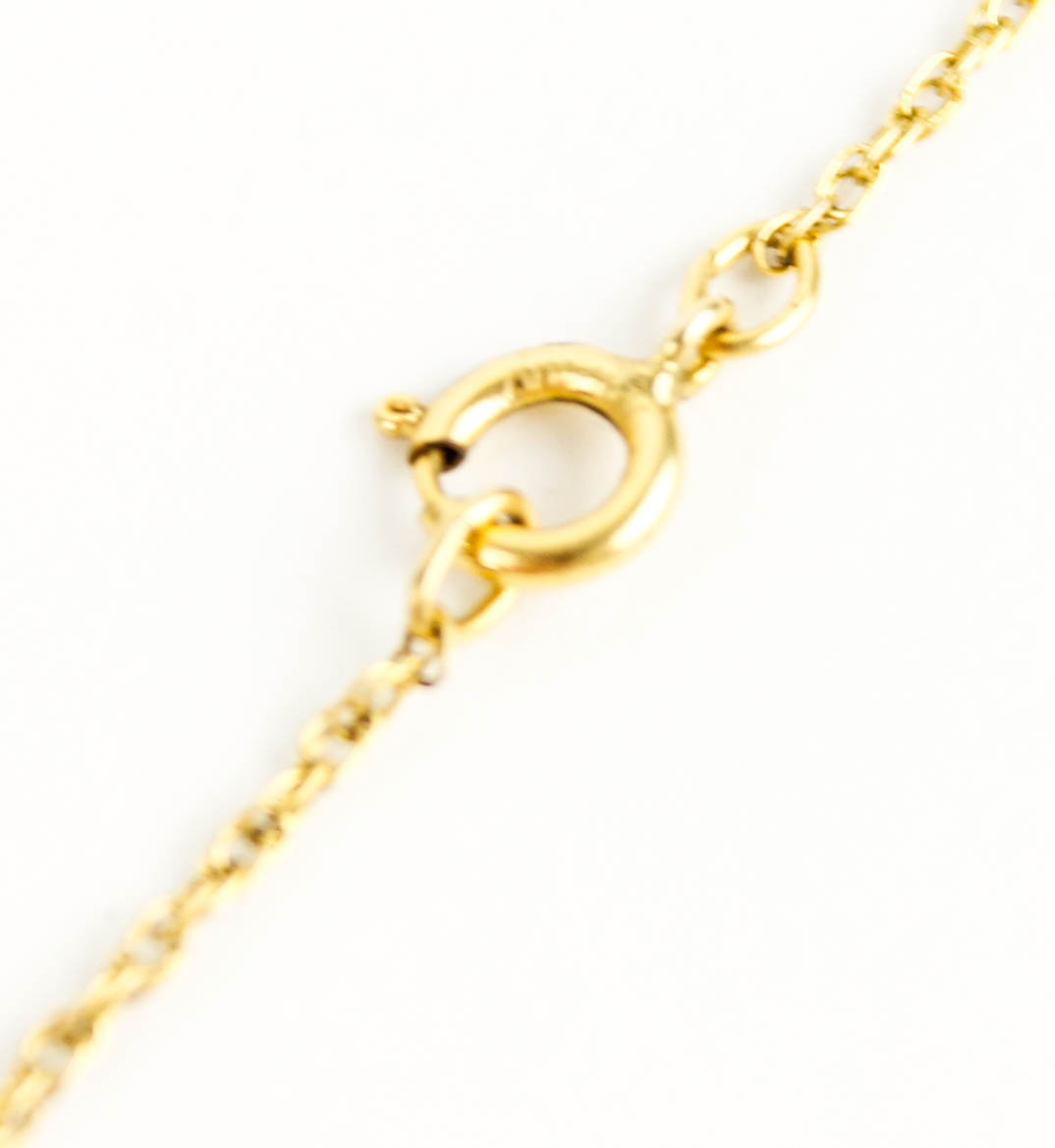 10K Black Hills Gold Leaf Pendant with a Gold Filled Chain