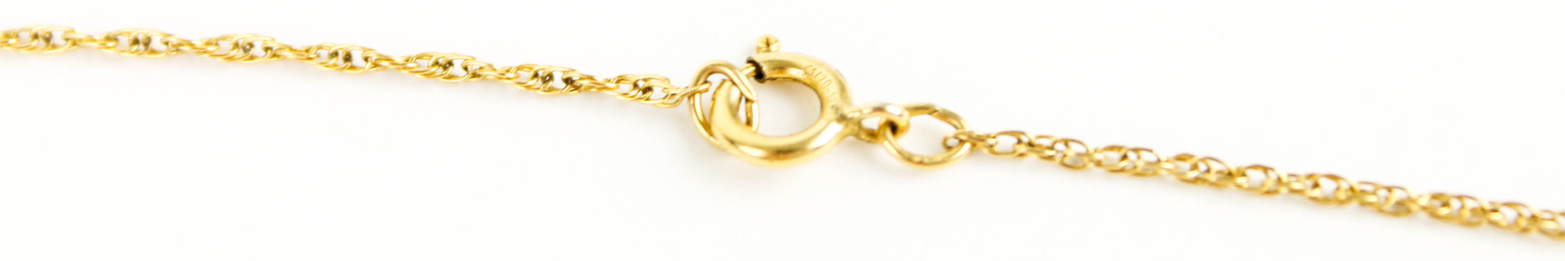 10K Black Hills Gold Leaf Pendant with a Gold Filled Chain