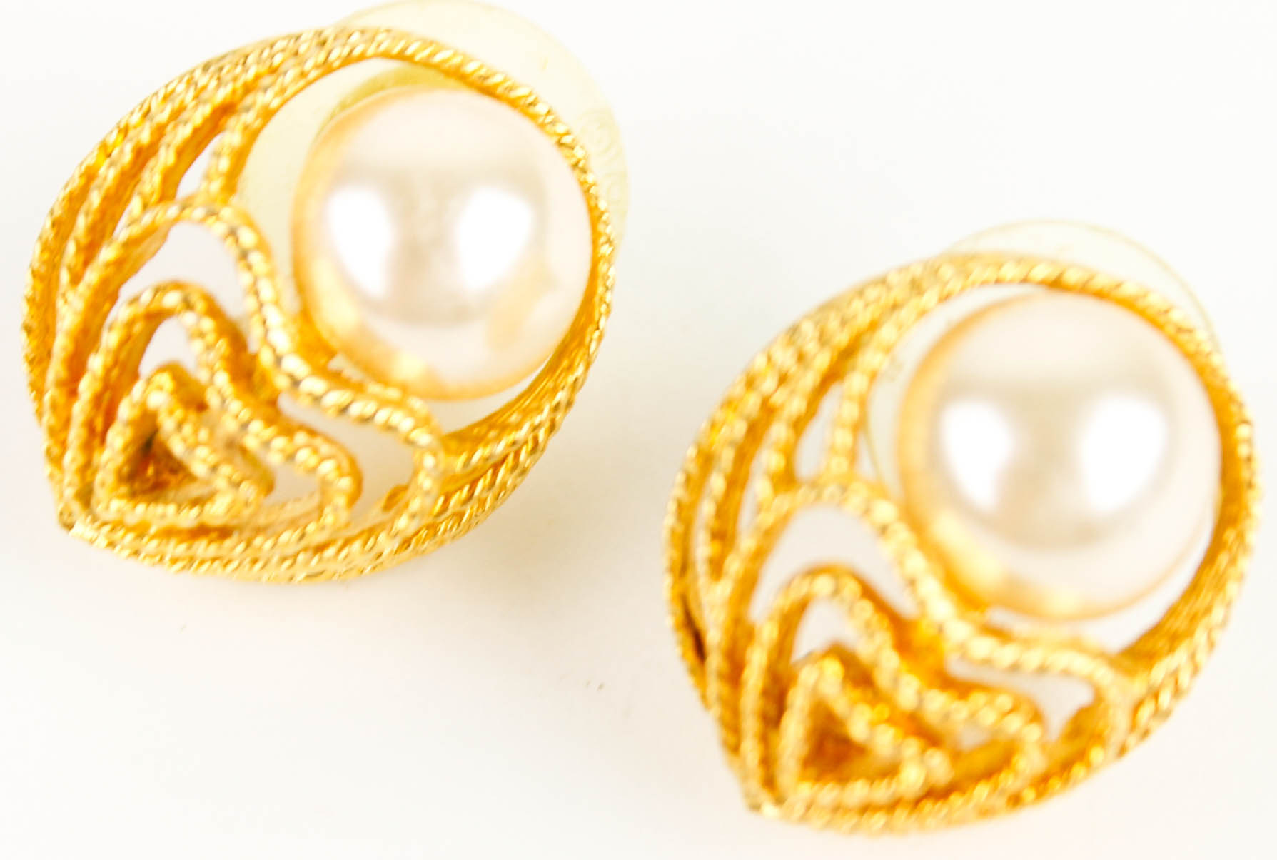 Gold Tone Costume Jewelry Collection