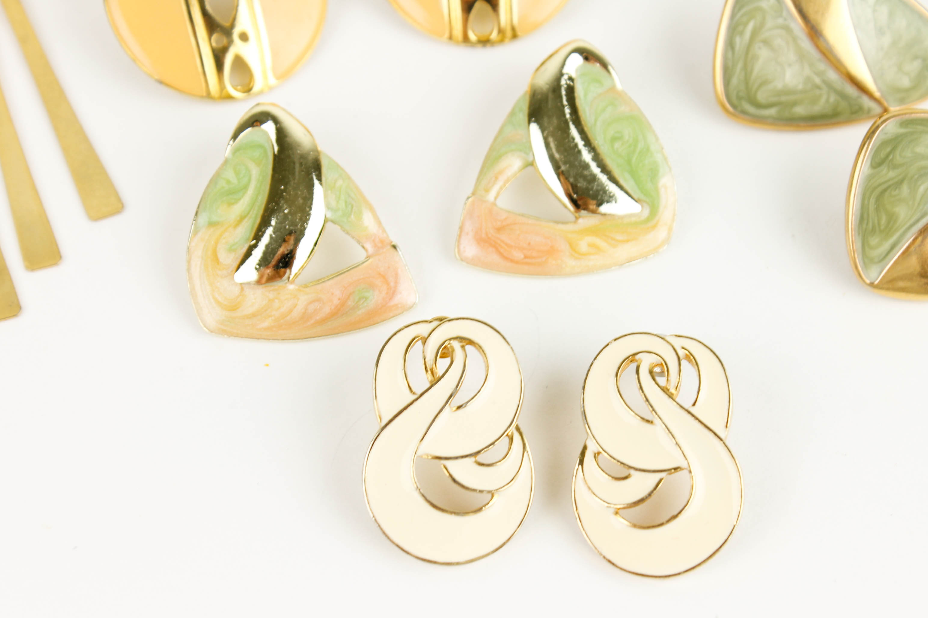 Pastel-Colored Costume Jewelry Collection