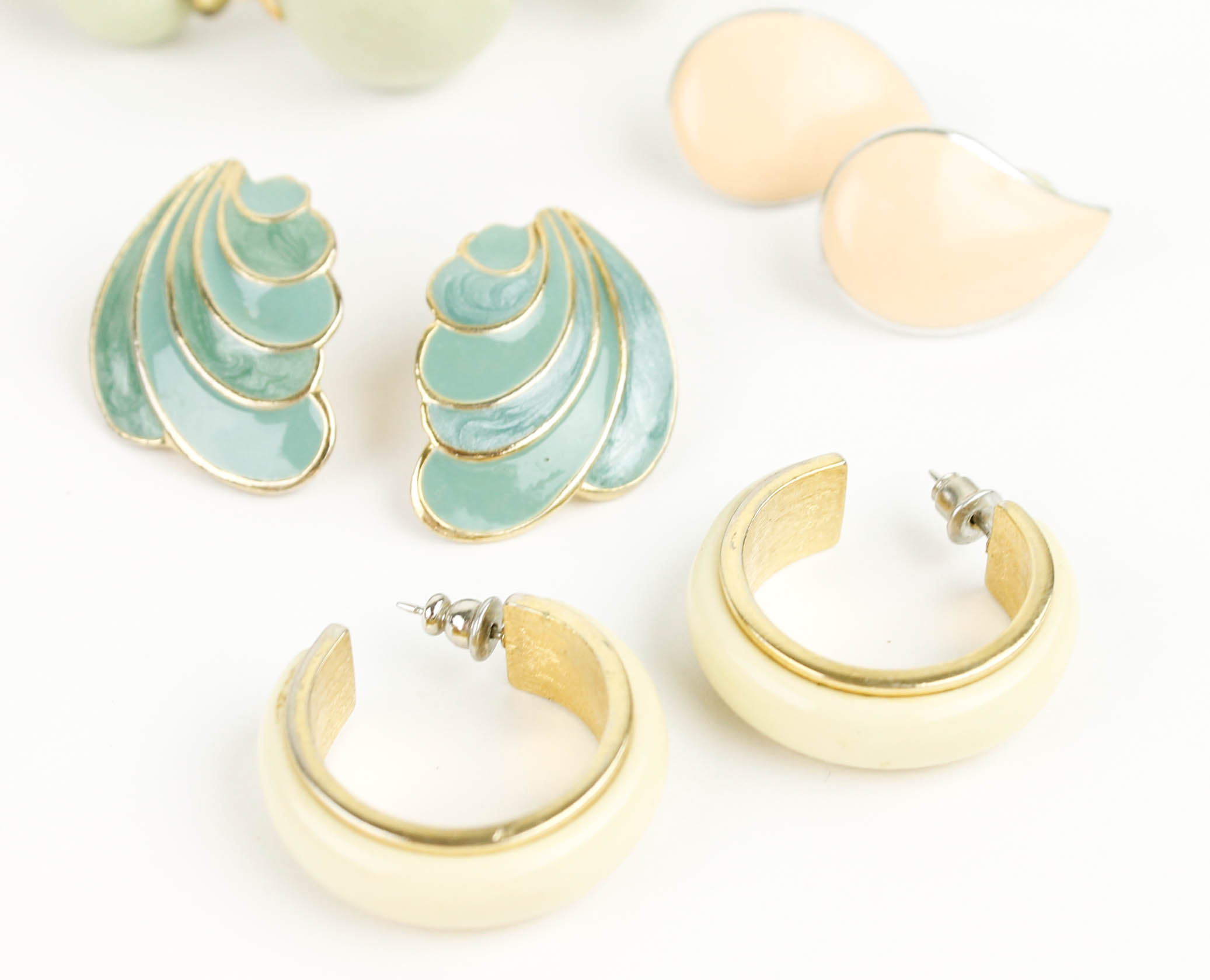 Pastel-Colored Costume Jewelry Collection