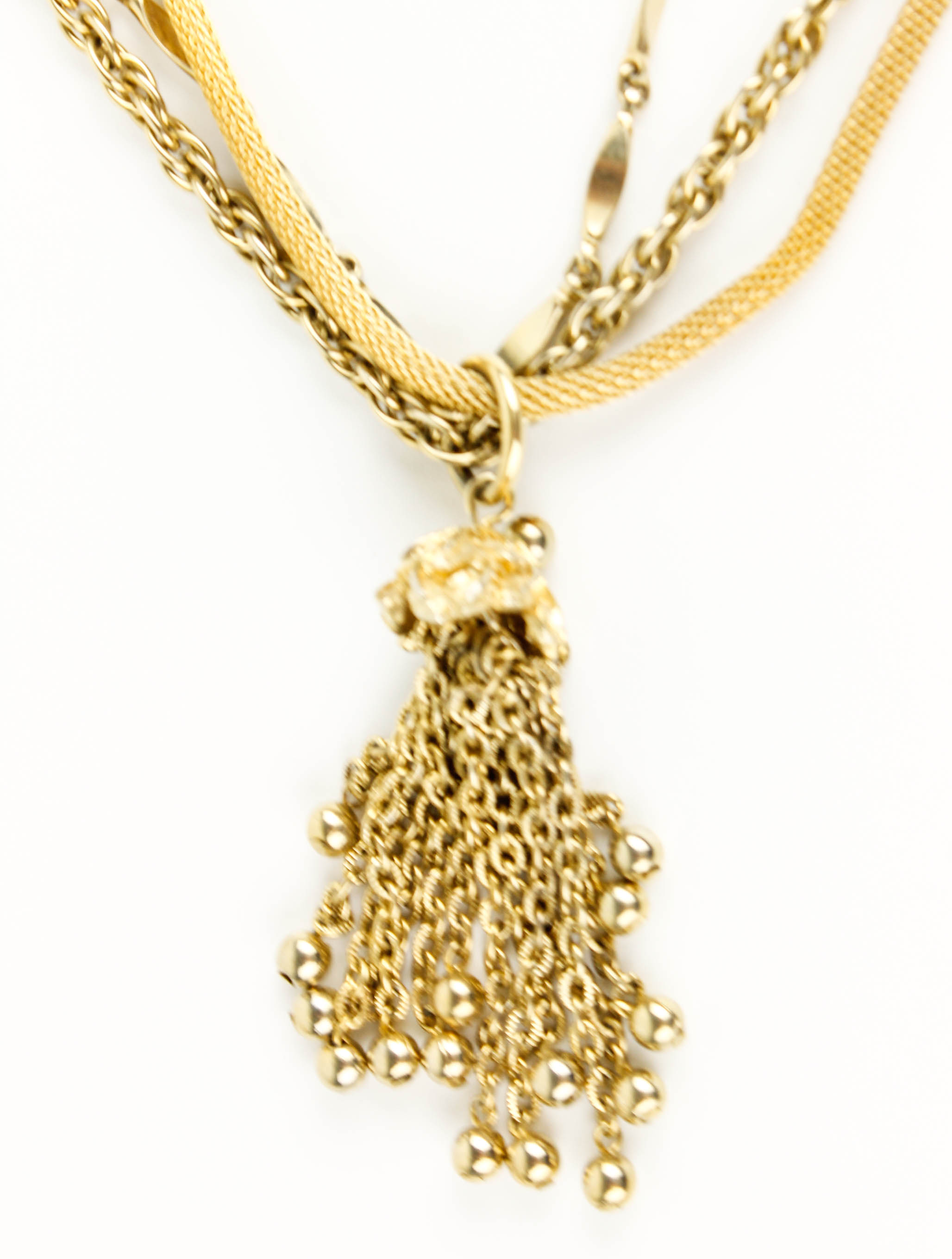 Gold-Tone Costume Necklace Assortment