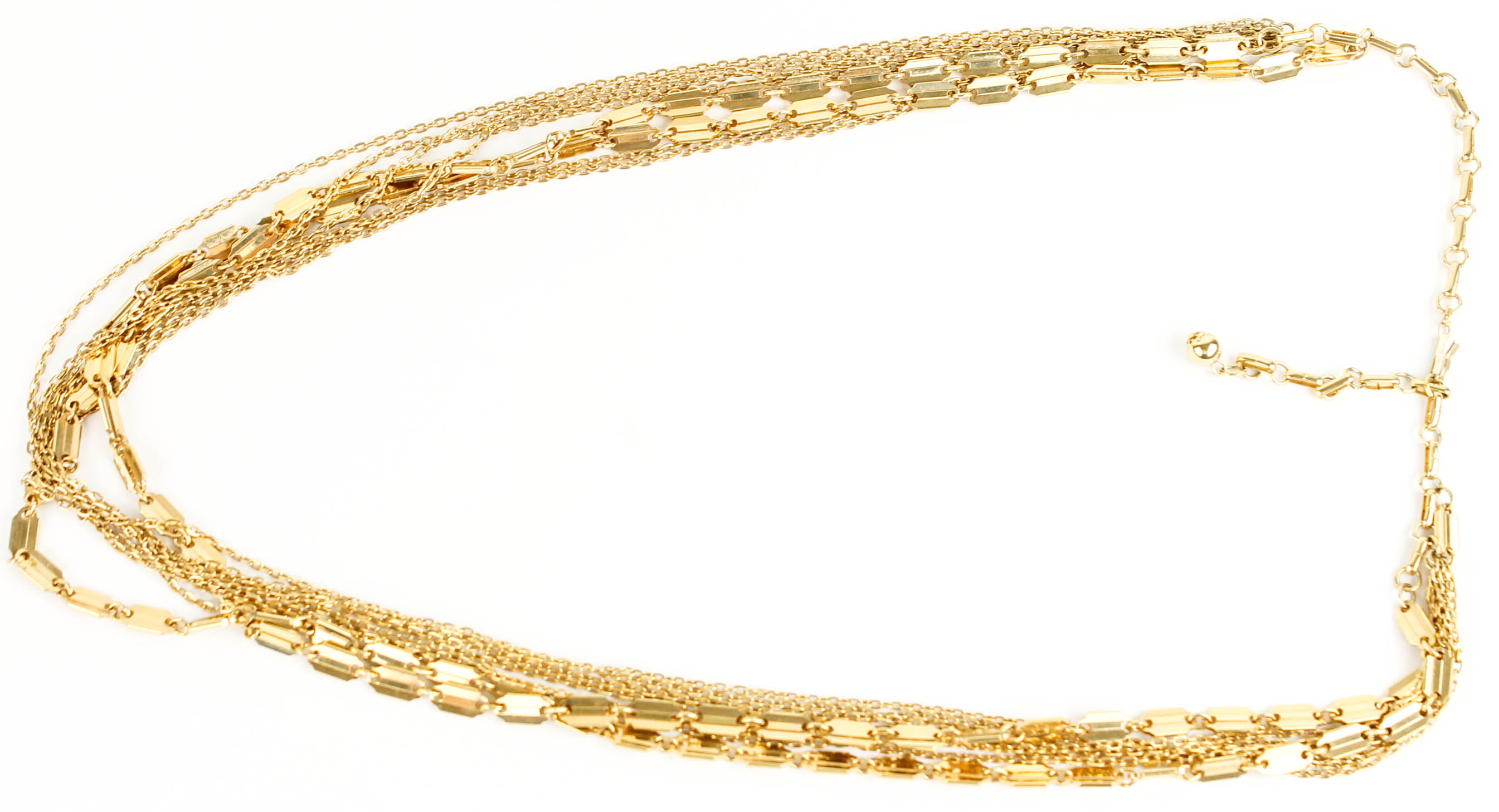 Gold-Tone Costume Necklace Assortment