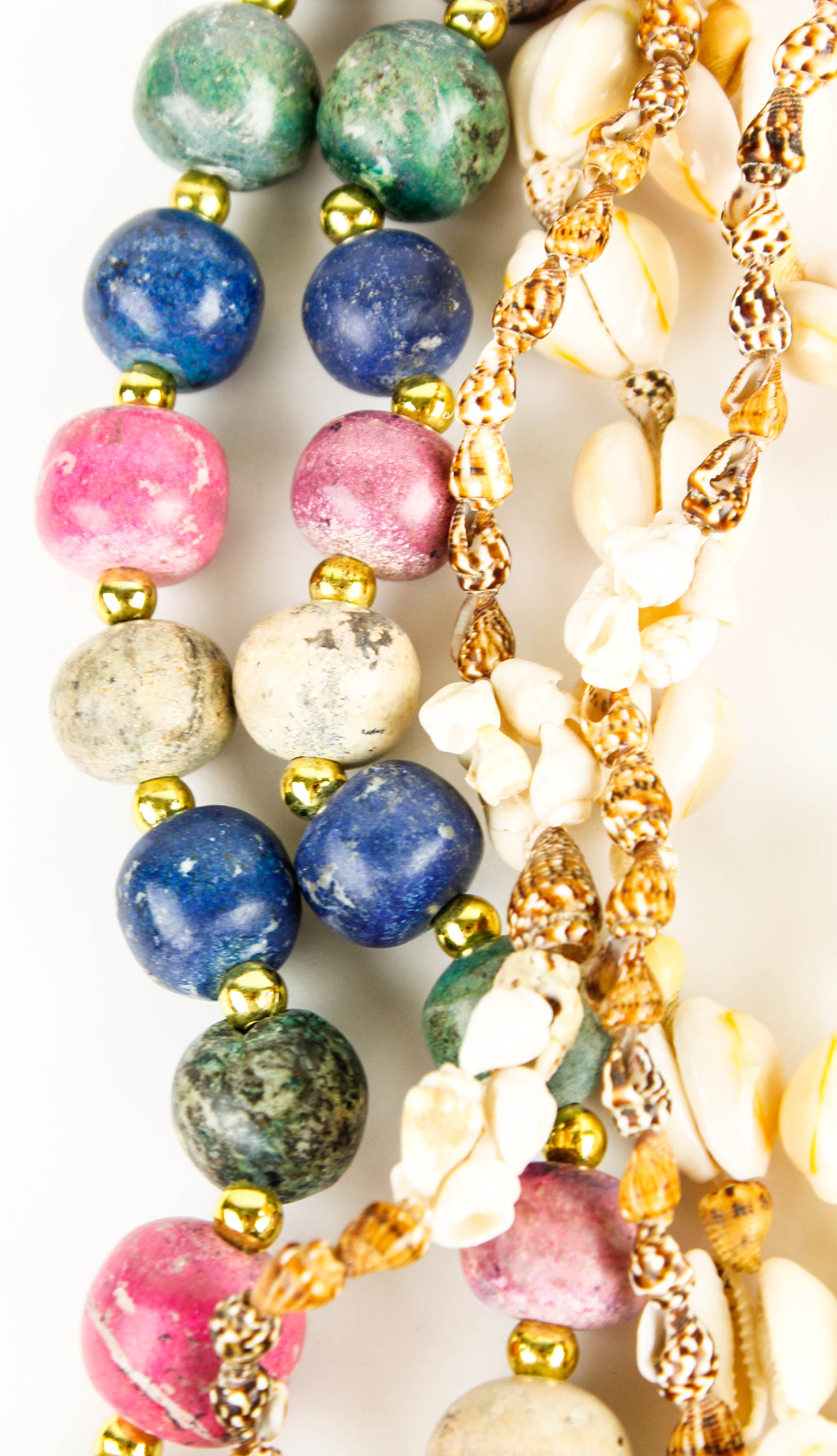 Collection of Colorful Costume Beaded Necklaces